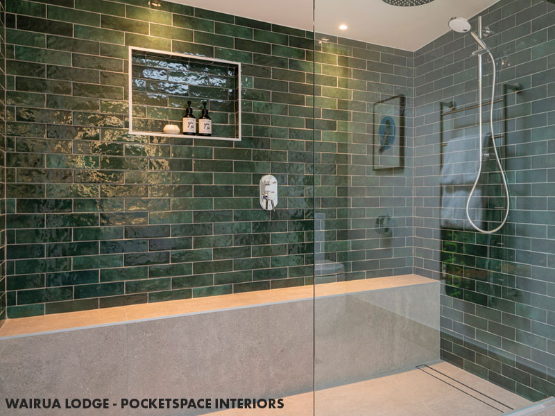 Artisan Moss Green Subway Tile