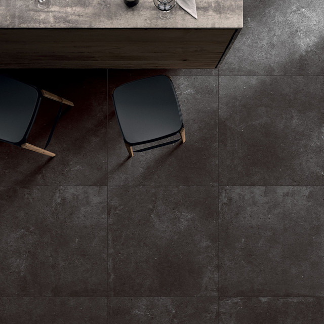 Industrial styled grey slate tile