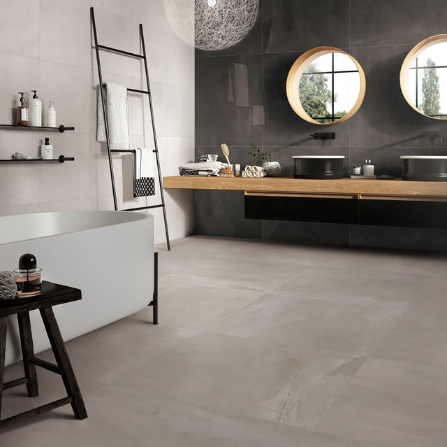 Stone-look Bathroom Tile